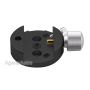 GSO Dovetail Mount for Vixen-Style Telescope Dovetail Bar/Rail (80mm Diameter) - Black # FF561