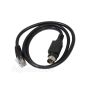 QHY 4-Pin to 6-Pin Camera Communication Cable for QHYCFW3 Series Filter Wheels
