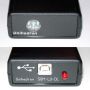 Unihedron Sky Quality Meter with Lens - Narrow Field of View / USB Data Logging: Enviro Kit with Solar Charger & Housing # SQM-DLHSC