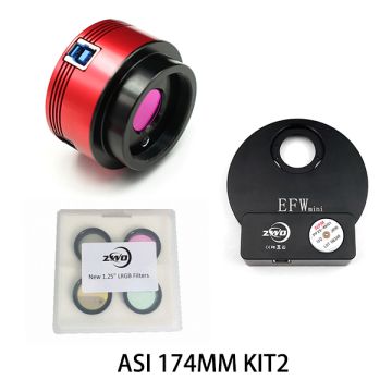ZWO ASI174MM Monochrome Astronomy Camera Kit # ASI174MM-KIT2