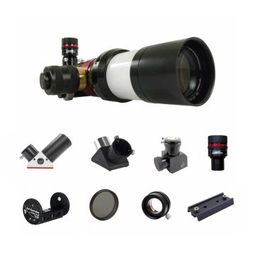 Lunt Solar Telescope 60mm Scope f/7 Universal Day & Night Use Modular - Observer Package