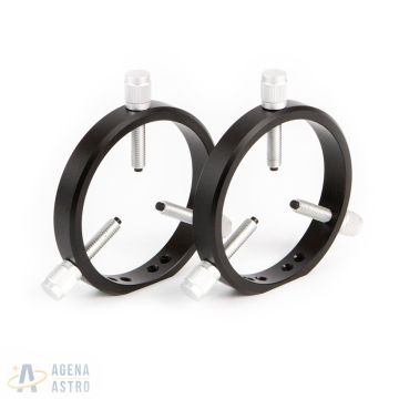 Agena Guidescope Rings (Set of 2) for 34 to 85mm Diameter Tubes # GR90
