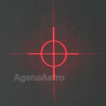 Howie Glatter Holographic Attachment for Laser Collimator - Crosshair and Circle Scope Pattern (New Version)