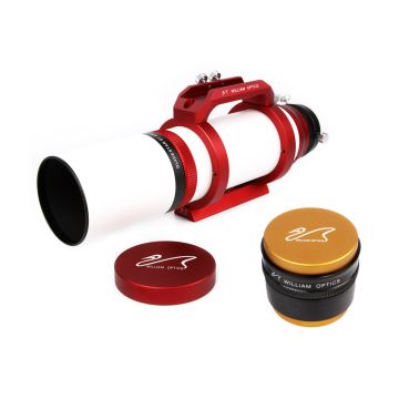 William Optics GuideStar61 61mm f/5.9 Doublet Apo Refractor / Guidescope with Field Flattener & Soft Case - Red # M-GS61-RD-P