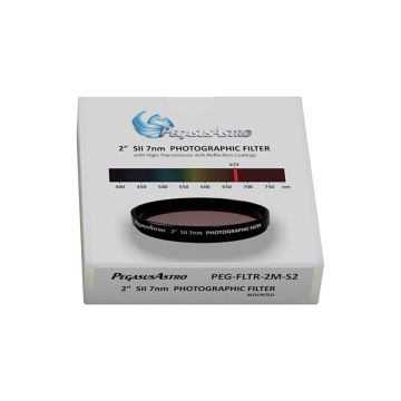 Pegasus Astro Sulfur II / S-II Narrowband (7nm) Imaging Filter - 2