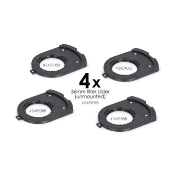Baader 36mm Filter Holder (4 pcs) for Baader FCCT for Unmounted Ø 36x2mm Baader Filters (3D-Printed) - # FCCT-RD36S 2459098