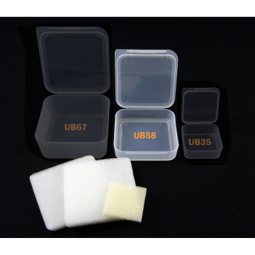 Agena Plastic Filter Storage Case for 2