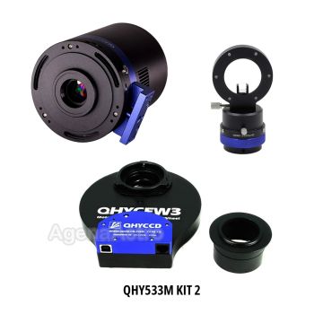 QHY 533M Cooled Monochrome Astronomy Camera Kit with Small OAG & 1.25