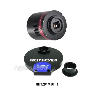 QHY 294M-Pro Cooled Monochrome Astronomy Camera Kit with 36mm Filter Wheel