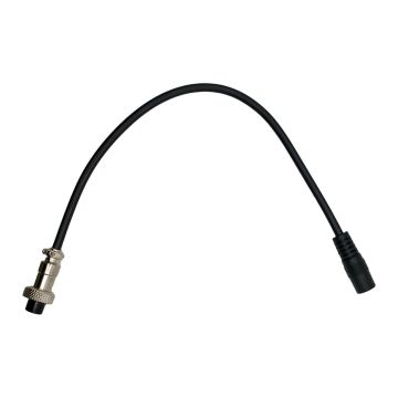 Pegasus Astro 2.1x5.5mm Female to GX12-2 Male Connector Cable for NYX-101 Mount (Pack of 1) # PEG-ADAPT-21GX12