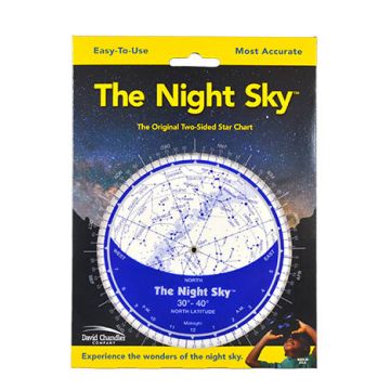 David Chandler's Night Sky Planisphere (Small Plastic) - 5 Latitude Ranges Available