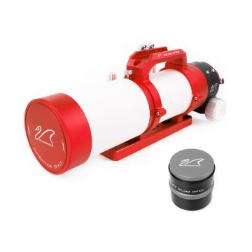 Open Box: William Optics GT71 71mm f/5.9 Apo Refractor (Red) with Soft Case & Flat6AIII Field Flattener Astrophotography Package # A-F71GTIIRD-AP CLN-1268